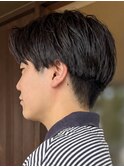 名古屋メンズコンマヘアツーブロックマッシュ刈り上げ20代30代