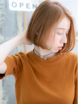 モッズヘア 越谷(mod's hair) *mod's越谷*ハイトーンで外国人風！前下がりミニマムボブa