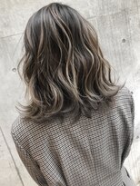 メリー(merry craftsman's factory) バレイヤージュマロングレージュ!ハイライトカラー!