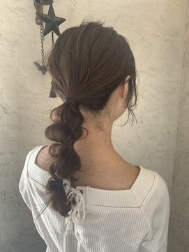 ヘアーメイク アフィーノ(hair make affino) [TANAKA]ねじねじアレンジ