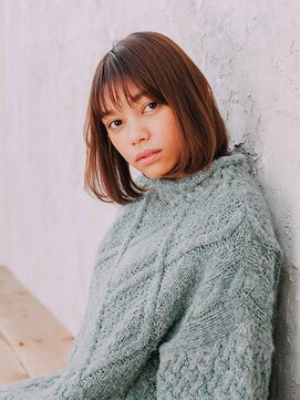 フローラビューティーヘアー(Flora Beauty Hair) ちょい甘いモテボブ/20代/30代/40代/50代/岡山/表町