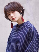 アトリエ フェム(atelier.fem)&nbsp;流れと動きのあるマニッシュショート