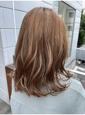 20代30代40代イルミナカラーくびれヘア外ハネ甲斐ジュンヤ