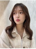 メルティカラーくびれヘア韓国レイヤー