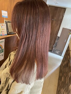 シュリット(schritt) schritt ブリーチなしピンクローズカラー mutsuki