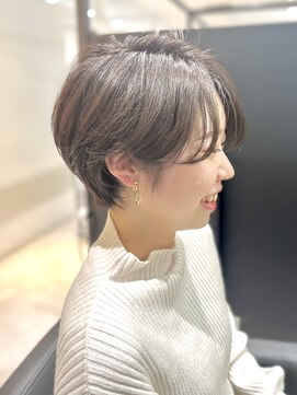 ジエクト 本店(The Ect) マッシュショート×アースカラー×簡単スタイリング×小顔ヘア