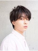 エアリー×長めマッシュ×シースルーバング