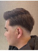 理容ならではのフェードカット