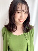 ケーツー心斎橋 クイーンズガーデン バイ ケーツー(K two QUEEN'S GARDEN by K two) ハイライト&赤み消しカラー/くびれミディ1/心斎橋&難波&なんば