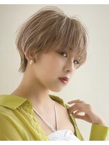 イヴォークトーキョーオーサカ(EVOKE TOKYO osaka)&nbsp;ハイトーン×抜け感ショート