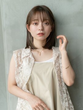 ハバナ 渋谷(HAVANA) ボブウルフ　髪質改善　ベージュカラー