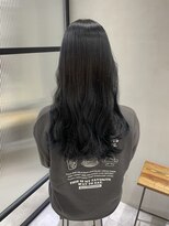 フェリア 松山(Feria)&nbsp;【Feria松山】透明感カラー×ブルーブラック‐相原愛梨‐