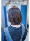 ＊自然な毛先の縮毛矯正ボブ＊【Repos 東大宮　東大宮駅】