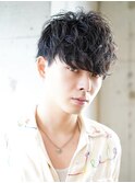 無造作質感　ルーズバランスツイスパマッシュ