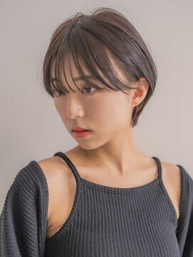 ベンジー 学芸大学店(benji) 耳掛けかわいい丸みショート 学芸大学/自由が丘