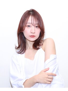 ヘアーズギャラリー なんば高島屋店(Hair's Gallery) レイヤーミディ/顔まわりレイヤー/20代/30代/40代