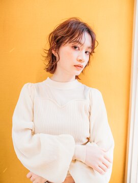 アカサ(A.casa) 【にしやま】ショートパーマ【西阿知】