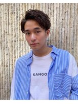 王道モテスタイル　センターパート