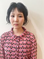 スノッブアーティ(SNOB ARTY) 暗めカラーダークアッシュミニウルフボブルフクールショート