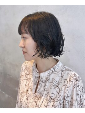 ソワリー 栄(THOiRY) ニュアンスパーマ/ボブ