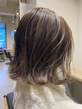 エトラ 渋谷店(etora) ナチュラルハイライト　外ハネbob