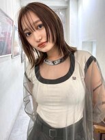 似合わせ小顔レイヤーミディ_銀座/髪質改善