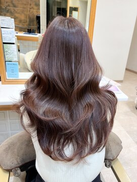 シュヴー 浦安店(CHEVEUX) 髪質改善　7トーン　カカオブラウン　レイヤーカット