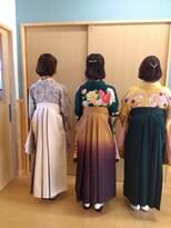 モントン(mon temps)&nbsp;袴着付けスペシャル