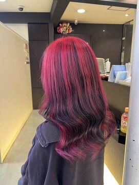 カラコレ(Cara Core) インナーカラー×アンブレラカラー