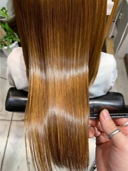 シーズヘア南口店の写真/艶髪が叶う、極上の髪質改善をお任せください！【西葛西/髪質改善/艶髪改善/縮毛矯正】