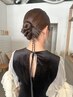 【特別な日に】ヘアセット（飾りなし）