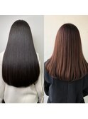 髪質改善ストレート／縮毛矯正／酸性ストレート