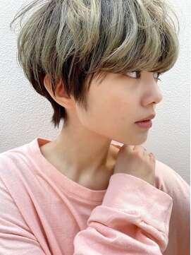 ソト 銀座(soto.) ハイライトカラー/くびれヘア/レイヤーパーマ/ミニボブ[銀座]