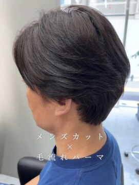 バディ 中野駅前店(BUDDY) メンズカット×毛流れパーマ【中野美容室/中野メンズパーマ】