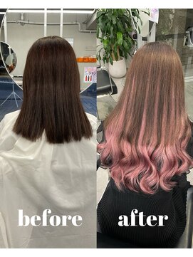 ティント 梅田(Tint) 【Fumina】シールエクステ80本