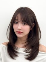 アマトウキョウ アユンチェ(AMA TOKYO×AYUNCHE)&nbsp;くびれミディ/トレンド韓国ヘア/くびれ巻き/レイヤーカット