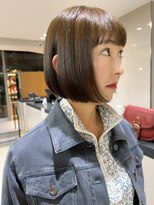 ピークアブー ワン(PEEK-A-BOO ONE)&nbsp;ボブ内巻きボブオリーブベージュブリーチなしカラー