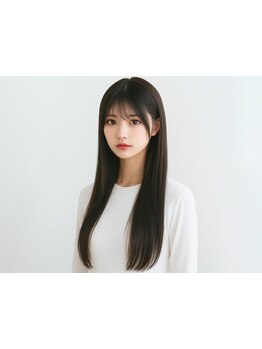 池袋駅東口3分の美容室◆髪質改善で艶のある美髪が手に入る《Cut+ヴァリジョア髪質改善ストレート￥17000》
