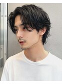 サーフカール/刈り上げセンターパート/フェザーパーマ[立川]