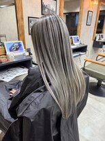 サニー 渋谷(SUNNY)&nbsp;バレイヤージュ、ハイライト、レイヤーカット、ダブルカラー