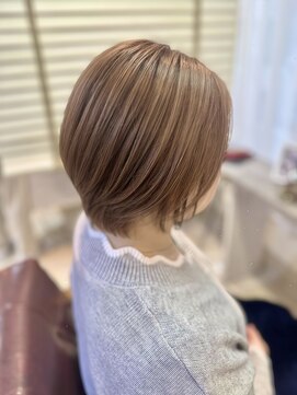 ラウラアンドロー(LAURA&RO) ミルクティーベージュダブルカラーインナーカラーケアブリーチ