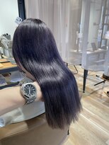パプスドコワフュール 甲子園口店(Pap's de coiffeur)&nbsp;西宮美容室/甲子園口美容室/パプス甲子園口/ディープラベンダー