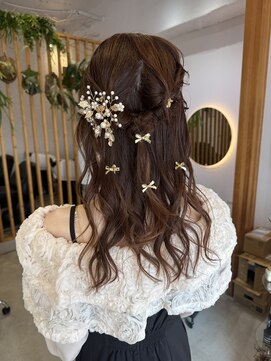 カヴェリ(kaveri) ハーフアレンジ パーティーアレンジ