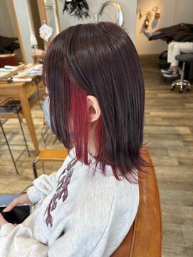 ナップヘアースコヤ(NAP hair Scoya) ダメージレスインナーカラー