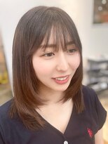 マル 日立(maru.)&nbsp;髪質改善カラー顔周りレイヤーカット☆デトックストリートメント