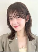 大人女性のオーダー多数！簡単スタイリングのくびれミディアム