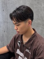ルミ 高崎駅店(Lumi)&nbsp;刈り上げショートセンターパート×ニュアンスパーマ　好印象◎