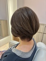 ホワイトハウス 芦屋さくら並木店(WHITE HOUSE)&nbsp;こっくりブラウンショートボブ