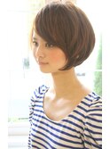 【30代40代50代】　丸みが可愛い大人ショート