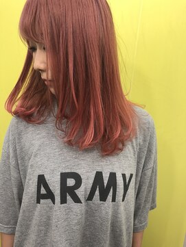 トロニー(TLONY) TLONY渋谷hori 柔らかピンクベージュカラー